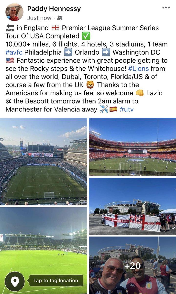 paddyhennessy83's tweet image. PL Summer Series Completed ✅ Philly/Orlando/WashingtonDC 🇺🇸 Class! Roll on Friday, Valencia away 🇪🇸✈️💜💙