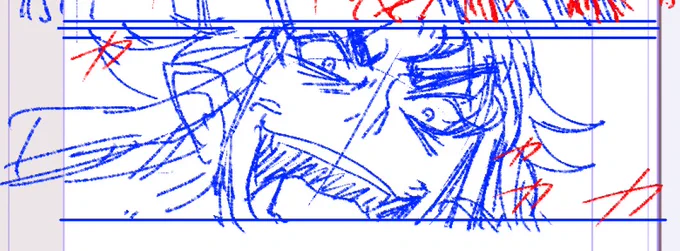 クリスタでネーム作業できそうなテンプレートDLしたからそれ使って今度のオンイベ用漫画のネーム描いてる〜
