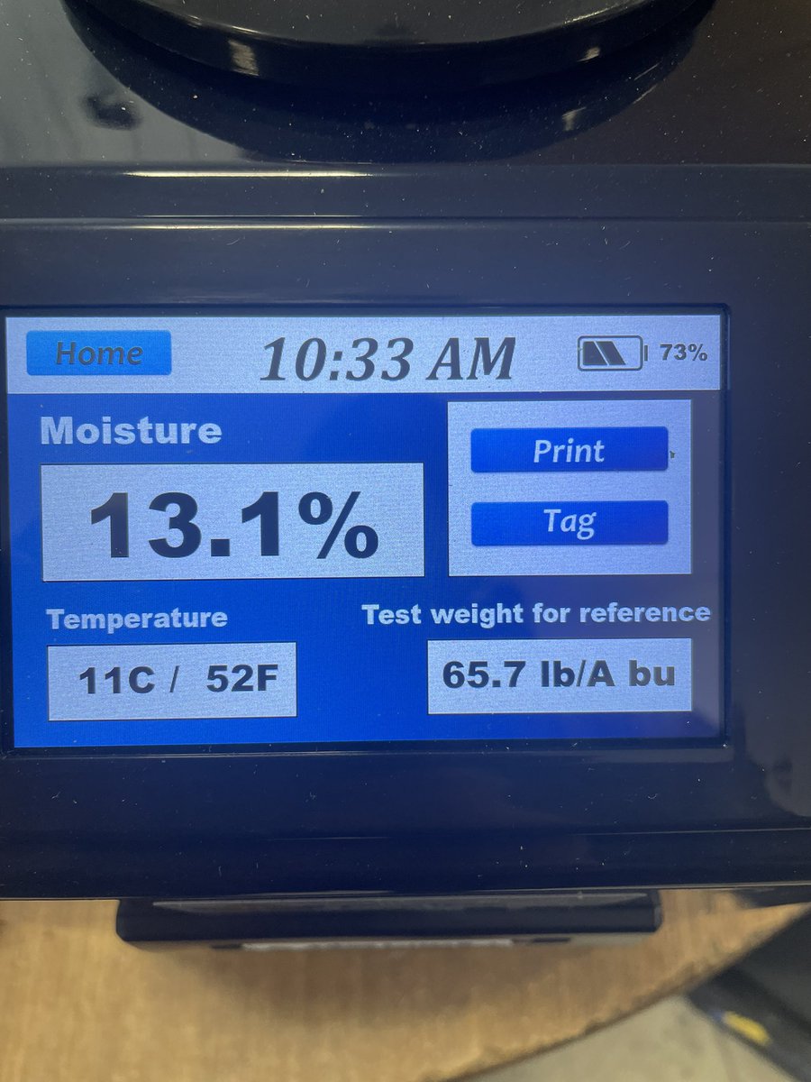 🚨Harvest sale on now!🚨
For the month of August, I’m knocking 10% off the price of the MA-405 portable moisture tester. Take accuracy &amp; convenience to the field this harvest. Units are in stock &amp; ready to ship. Satisfaction guaranteed.

DM for info. Retweets (reXs?) appreciated!