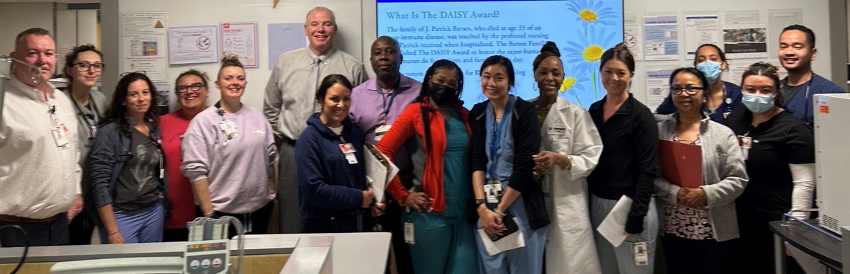 Great huddle on 7 East today @UMassMemorial Medical Center Univ. campus. Every hospital in MA is under incredible stress - we're no different but this team shows how to keep a positive attitude & keep going! Thank you 7 East!