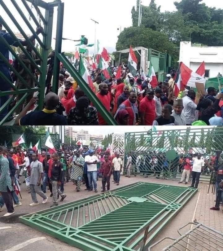 NLC protests situation report from FCT 

#Protest #FuelSubsidy #AbujaTwitterCommunity