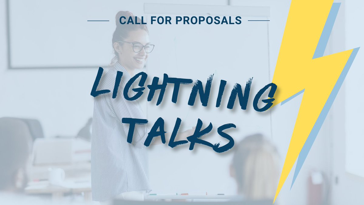 Did you hear? The #EducationInstitute wants to know your top tips for successful #leadership! Submit your proposal to present on practical management skills by September 7 for the upcoming Lightning Talks event. Apply here: bit.ly/3QtLCkH