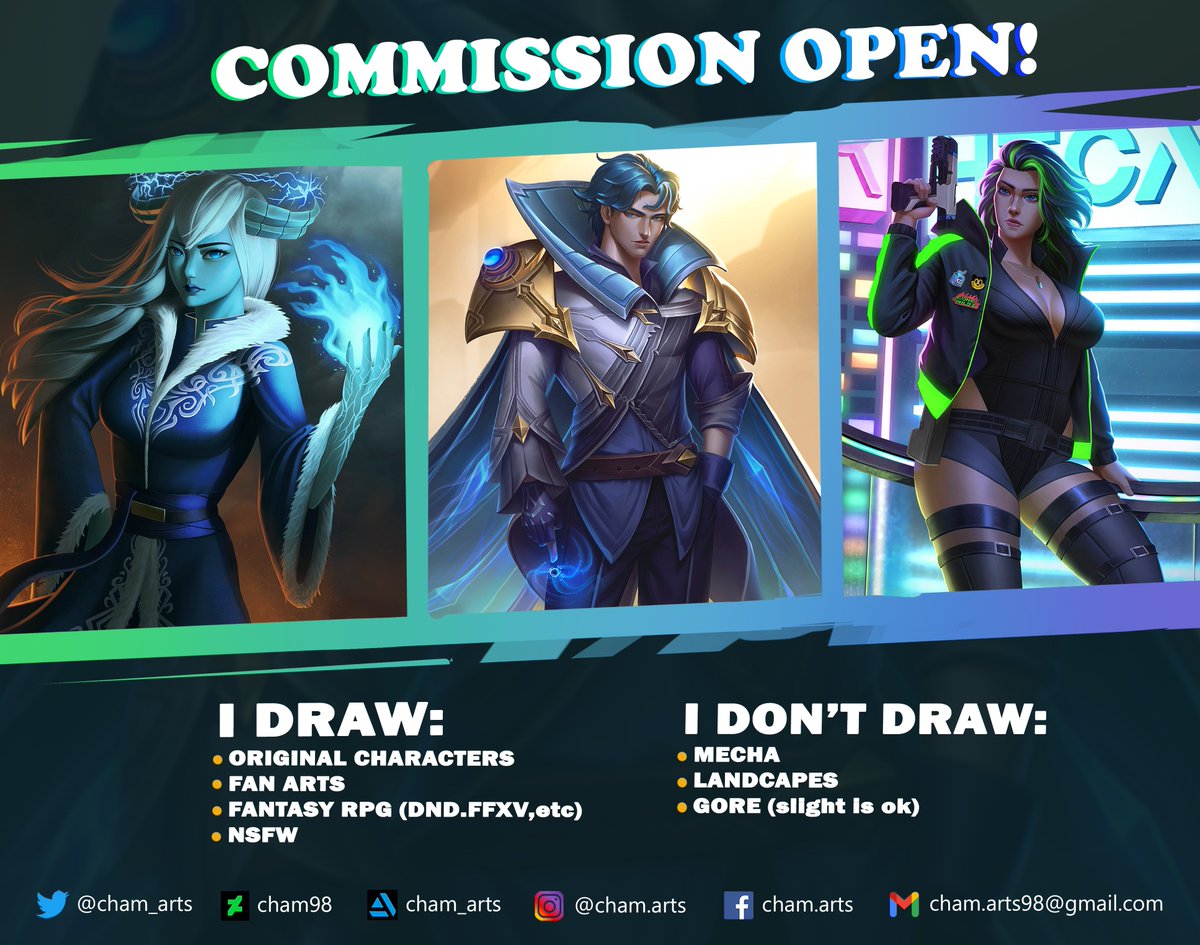 chamcpdso - (VGen COMMISSIONS OPEN) tweet media