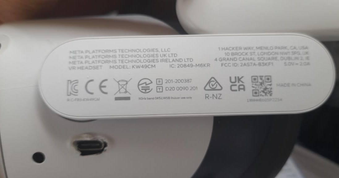 jerryboyog's tweet photo. Alarming!!
@Meta
@MetaQuestVR
@metaindia
Two of our Meta Quest 2 device's charging ports purchased couple of months ago got melted,  we used the original adapter and cable while charging the devices. It's unacceptable, we wear these devices on  head. Immediate action required. https://t.co/wBLHLUPypn