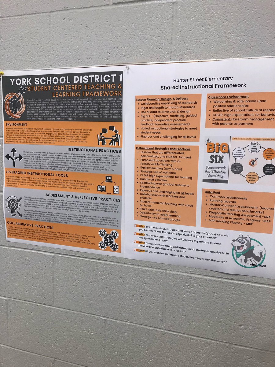 <a href="/York1HSE/">Hunter Street Elementary</a> explores 🧐 further our <a href="/York1Schools/">York 1 Schools</a> Student-Centered Teaching &amp; Learning framework this morning. Ms. Wallace has designed an exceptional learning experience for her staff while modeling SCL practices. 🙌🏼 #TheYorkWay