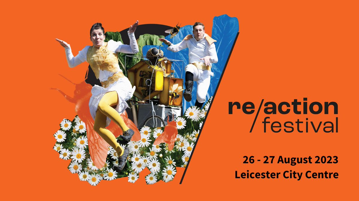 _ArtReach's tweet photo. Join us for a free festival weekend on 26 & 27 August to celebrate #CreativityForTheClimate!
The brand-new #ReactionFestival2023 will bring pop-up performances, exhibitions, workshops & installations to Leicester's city centre:
https://t.co/cweNmz8lxI
#LetsCreate #ACESupported https://t.co/MQcGd6AmWc