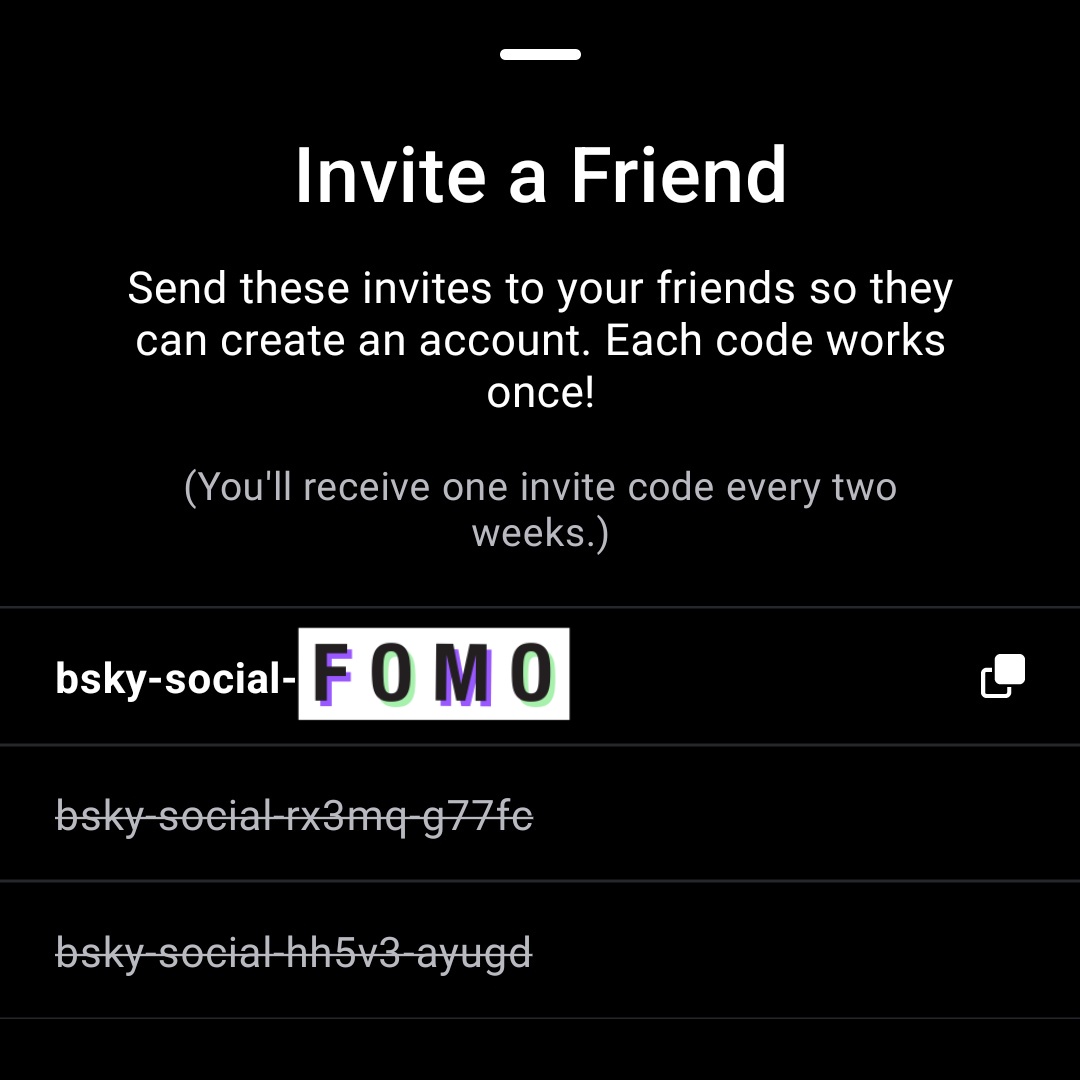 hernandy's tweet photo. Another BlueSky extra invite, dm yang mau https://t.co/OkgtYbOdQD