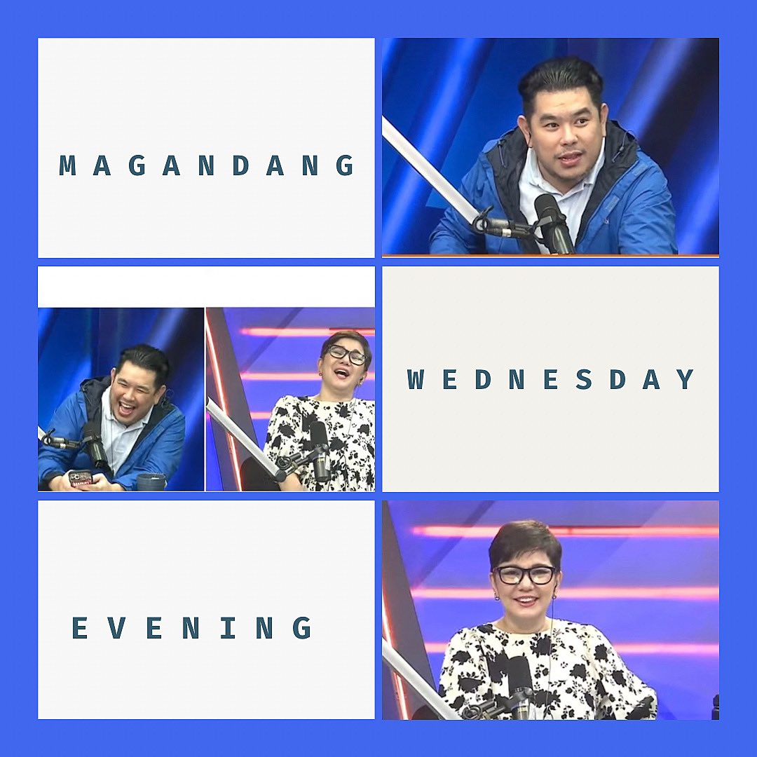 b617management's tweet photo. Magandang Wednesday Evening mga #Kasalo!💙 @amypcastillo @jeffcanoy 

Lunes hanggang Biyernes, 8PM pagkatapos ng TV Patrol sa Radyo 630, Teleradyo Serbisyo, Channel 26 sa Sky Cable at The Filipino Channel! 

#AmyPerezCastillo 
#FunFunTyangAmy 
#B617Management 
#B617 https://t.co/sB0l2npaBj