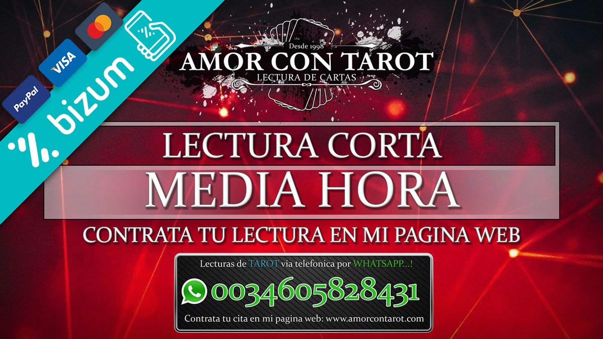amorcontarot's tweet photo. #TAROT Lectura Corta (media hora)

Tu decides la hora y el día…!

▶️Reserva tu cita aquí: https://t.co/IerpRxuPuF  
Teléf. 0034 828431
#Barcelona #VNG #LasPalmas #Cubellas #Cunit https://t.co/3ynouxFHzc