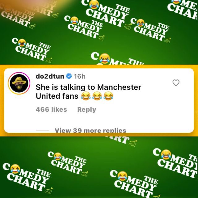 thecomedychart's tweet photo. 😂😂maybe sha https://t.co/Rmi1zA1hlu