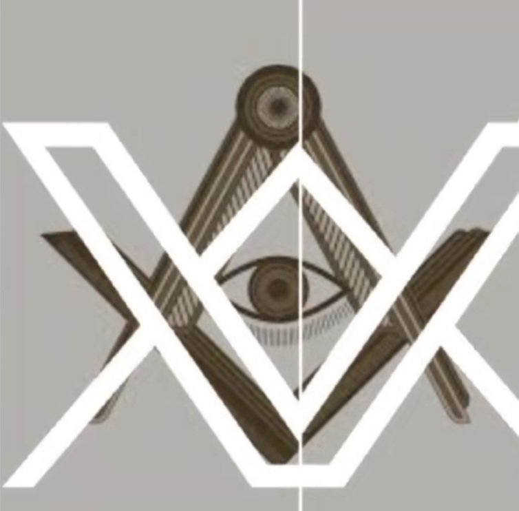 New twitter X logo in mirror image. Yea we know...... #illuminati