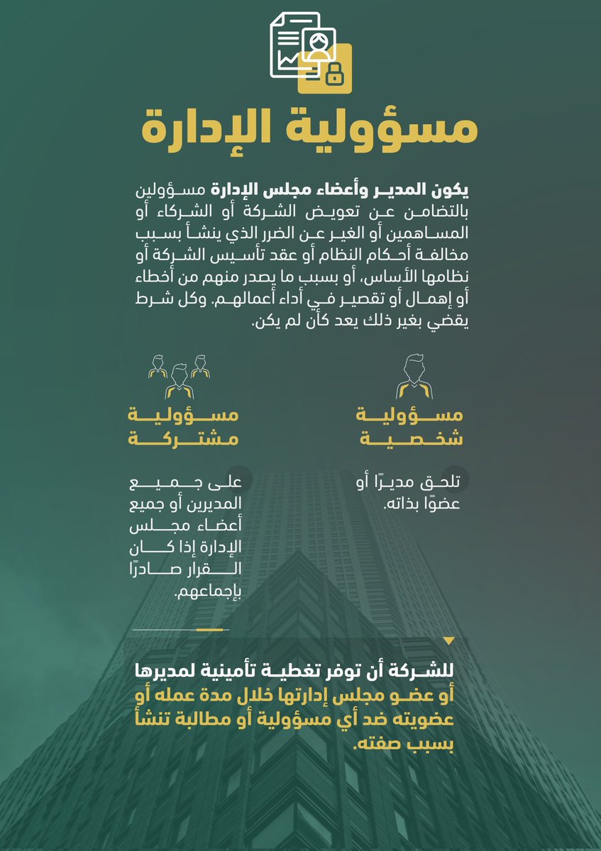 SLlmhamat's tweet photo. #ثقافة_قانونية #محاماة 
#التعريف_بنظام_الشركات https://t.co/sciLISuBeV