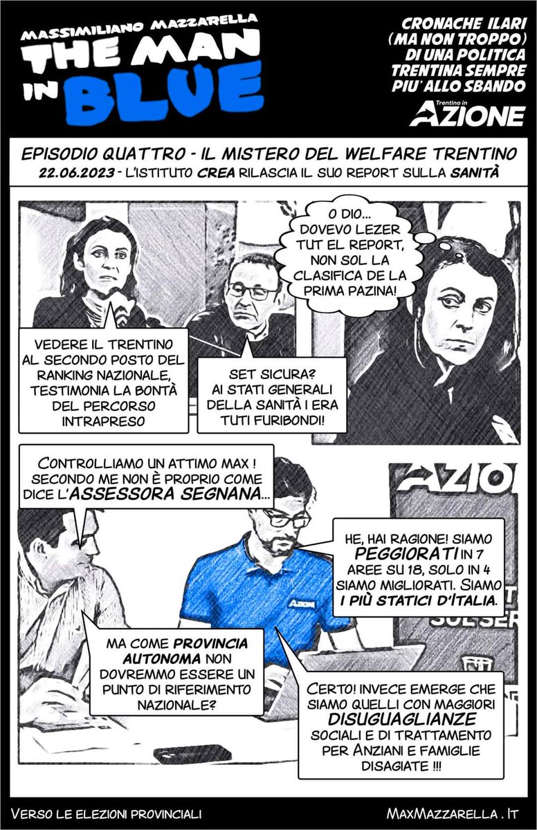#sanita #trentino #creasanita #segnana la nostra sanità al collasso... Altro che esultare.