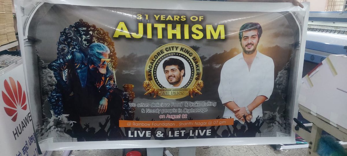 thala_speaks's tweet photo. Bangalore #Thala #Ajithkumar sir fans celebrating #31YearsOfAjithsim in Shanthi Nagar Ashrama food distribution & cake cutting ! @BangaloreMakers #VidaaMuyarchi https://t.co/cIcgTJRXz6