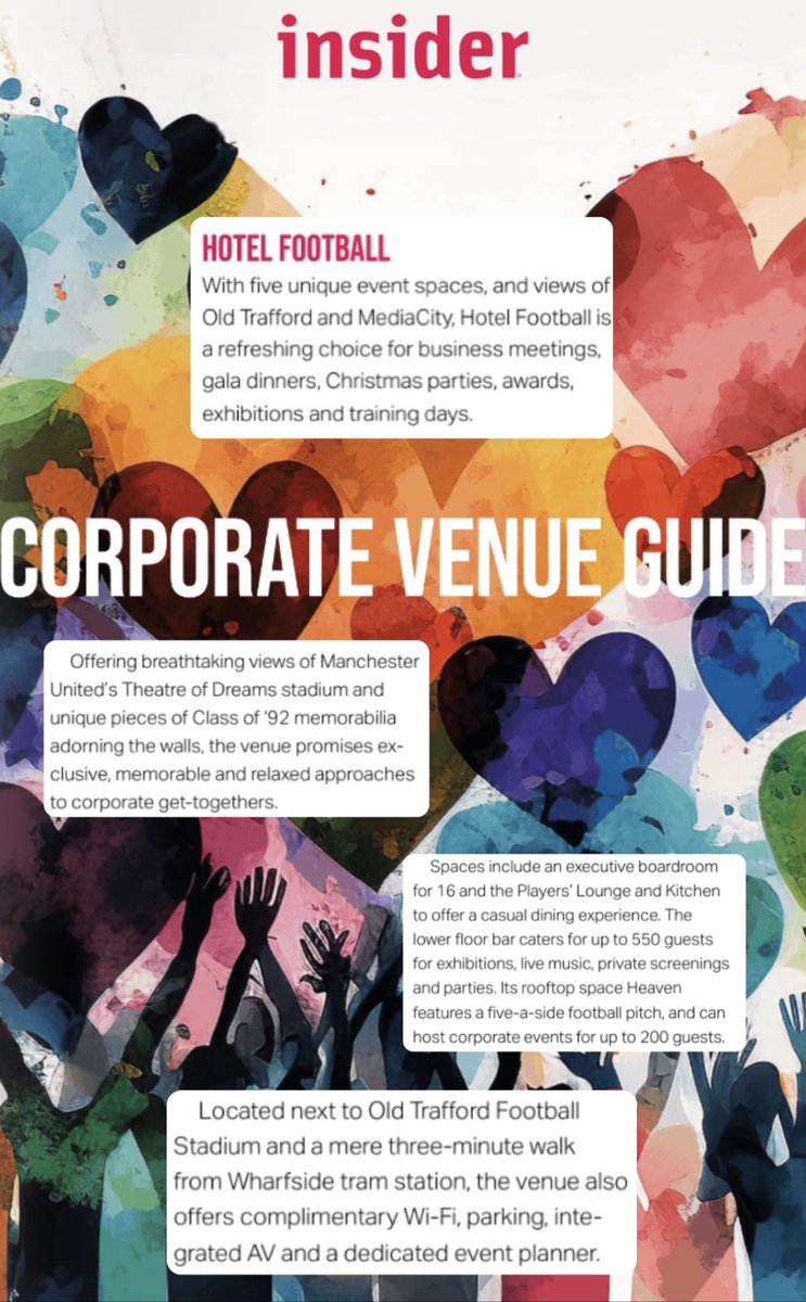 HAPPY HUMP DAY! 🙌🏻 We are very pleased to share our latest feature in this month’s @insidernwest showcasing a range of venues fit for corporate functions (and plenty other type of events) 🥳 To read the full article, head to - flk.bz/8gwc