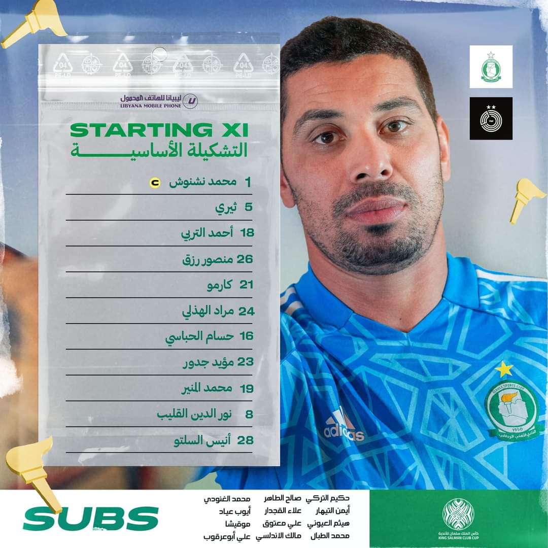 التشكيـل الذي أختاره الجرايـا اليـوم ⚔️

#WeAreAhliSC
#كأس_الملك_سلمان_للاندية