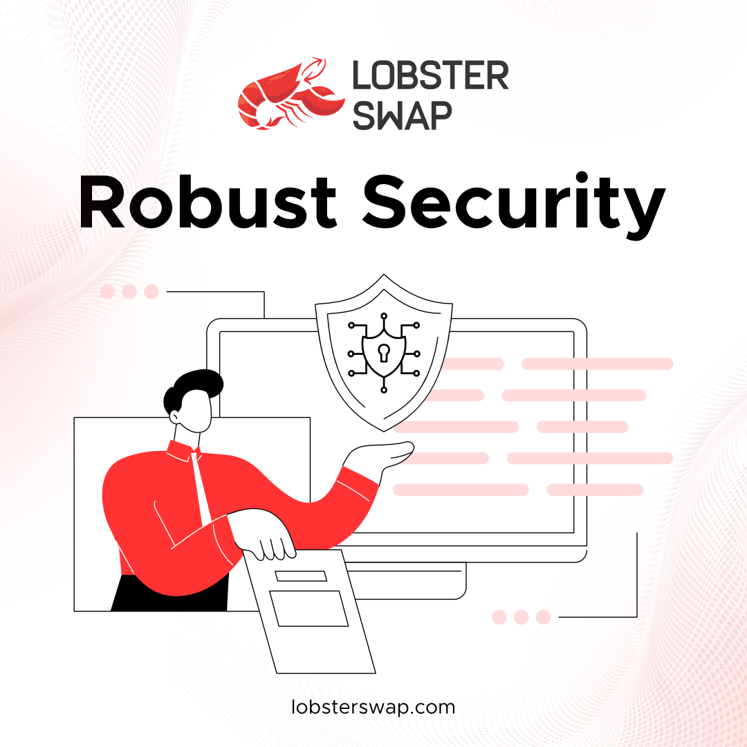 Lobster_swap's tweet photo. Trade with confidence on Lobsterswap – a secure and efficient multichain DEX. 

Benefit from robust security measures and enjoy hassle-free trading. 🦞🔒💼 

#Lobsterswap #DEX #Security https://t.co/R0vpLJbprc
