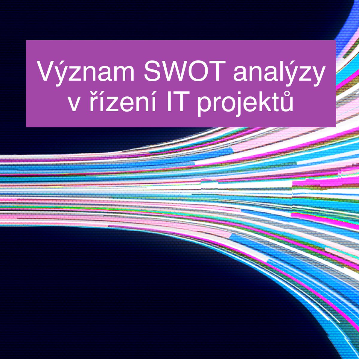 robotdreams_cz's tweet image. Odhalujeme sílu SWOT analýzy v řízení IT projektů! 🚀 Objev, jak tento strategický nástroj může posunout projekty k úspěchu a ovládnout nové horizonty v technologickém světě. 🎯

Klikni na odkaz a přečti si dnešní článek. 👇

buff.ly/478hr8c