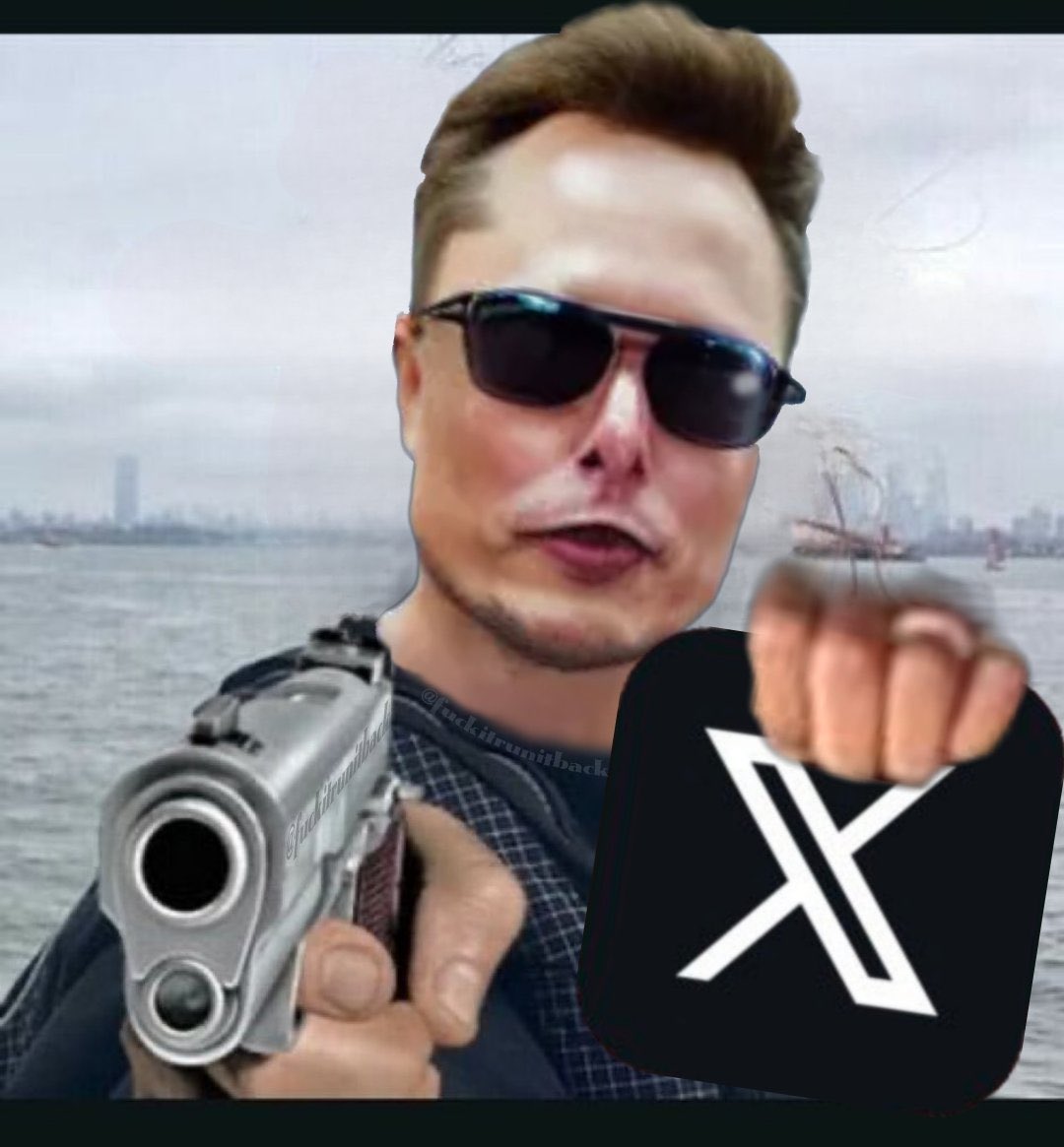 I wonder if there are about 20 people out here in “X” Land that would be kind enough to bump me up to 15 K. “IT IS X NOW” Elon ain’t fooling around! Courtesy of @FuckItRunItBack 👇