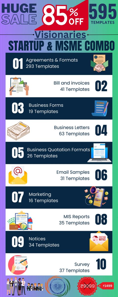 zaruripapers's tweet photo. ENTREPRENEURS AND VISIONARIES

We are thrilled to introduce our game-changing "Entrepreneur &amp; MSME Combo" – a treasure trove of 595 essential business templates 

https://t.co/zt6M7Qyy8s

#MSME#Businessman#Propriter#CEO#CFO https://t.co/4A96w4SBAp