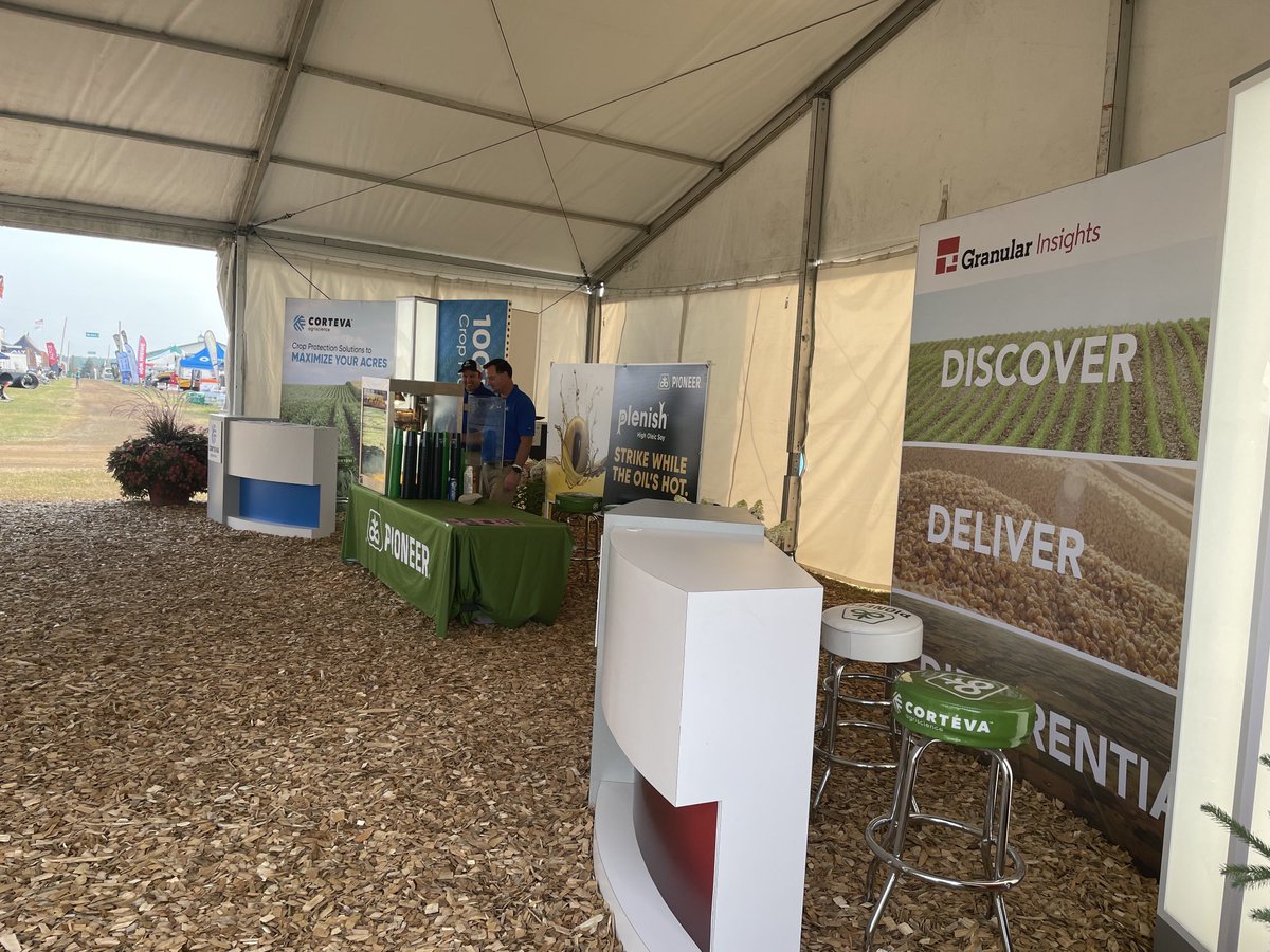 Come visit us today at ⁦booth SR07 <a href="/MNFarmfest/">Minnesota Farmfest</a> . It should be a great day. ⁦<a href="/CortevaUS/">Corteva U.S.</a>⁩ ⁦<a href="/PioneerSeeds/">Pioneer Seeds U.S.</a>⁩