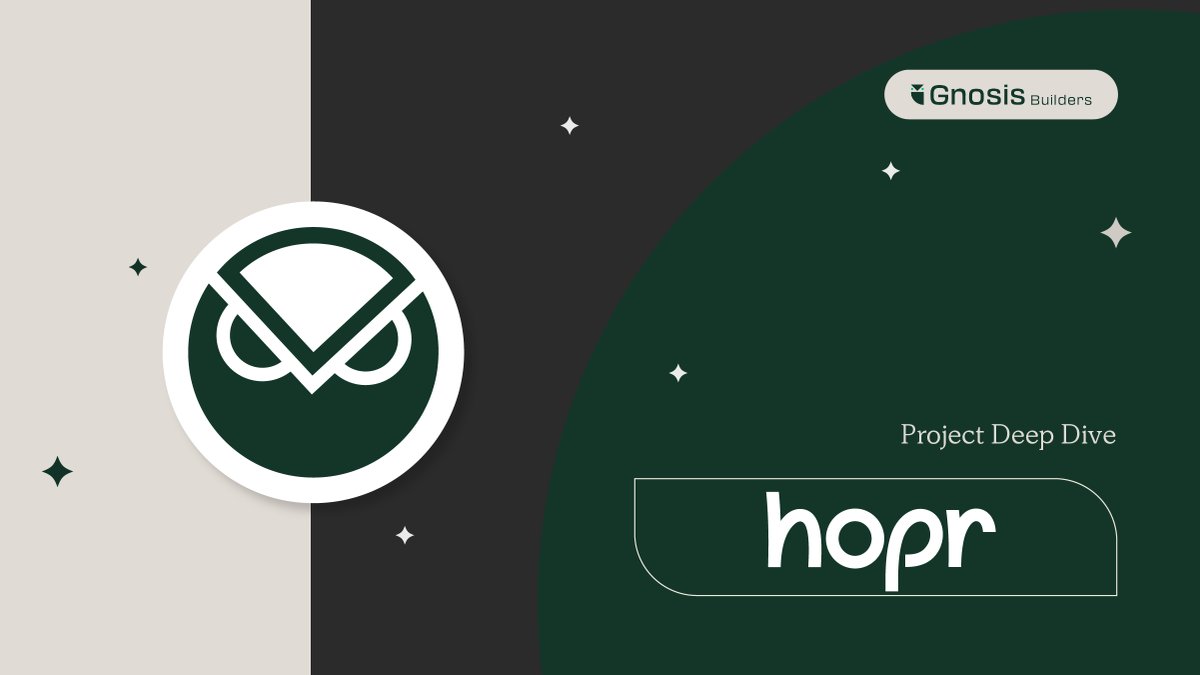 qianbaidueth's tweet photo. Fresh off the Press 🗞

We’re back with another instalment of our #ProjectDeepDive series! This time we spoke to our friends at @hoprnet to found out more about their decentralised incentivised mixnet on @gnosischain 🦉

Dive in ���  https://t.co/EGeCnjKSX8 https://t.co/RB830OOicO