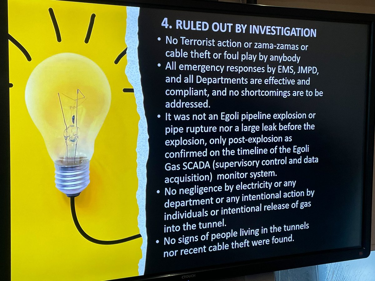Sli_Masikane's tweet photo. #JhbExplosion What investigations have revealed.
#eNCA https://t.co/M23RjCSZvU