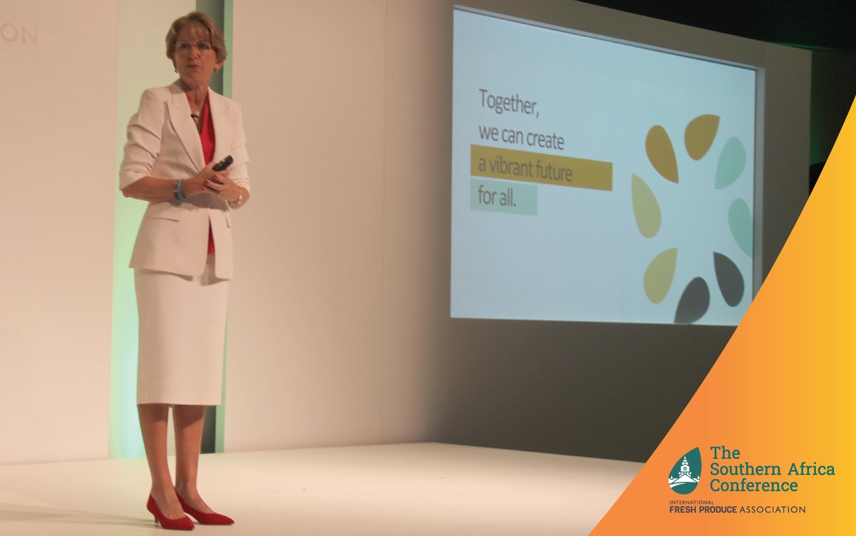 IFPA's Southern Africa Conference was off to a high-energy start as IFPA CEO Cathy Burns took the stage for a rousing State of the Industry address. 

"It's becoming ever clearer to me that the solution to our health challenges is not found in the pharm but on the farm," she said