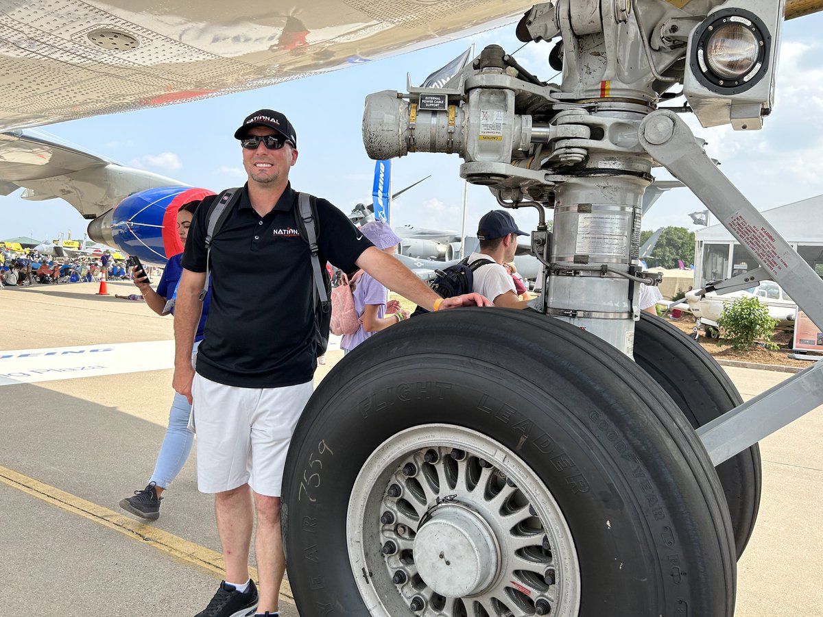 NationalAvInc's tweet photo. At @eaa OshKosh AirVenture, we were beaming with pride to represent @national_aviation_inc and showcase our cutting-edge solutions for general aviation aircrafts. 
#OSH23 #nationalaviationinc https://t.co/4w5Kq5Yvsb