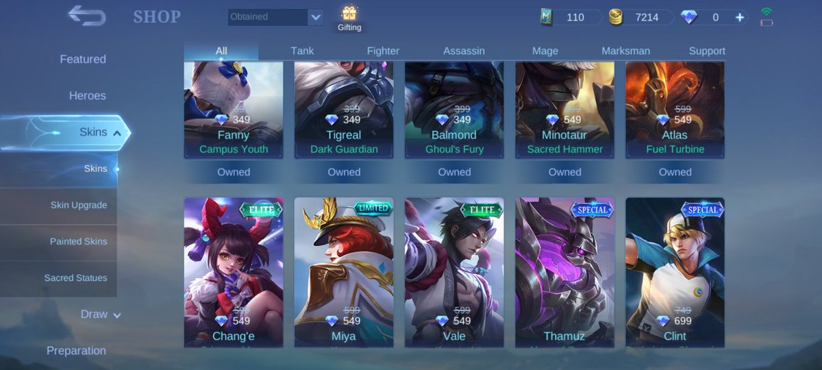 yakinx's tweet photo. JUAL AKUN ML LOG MOONTON TAKE SE GMAIL
35K EPIC LUNOX 
-FB SAFE

#zonauang #zonajajan https://t.co/dROPDDPyOE