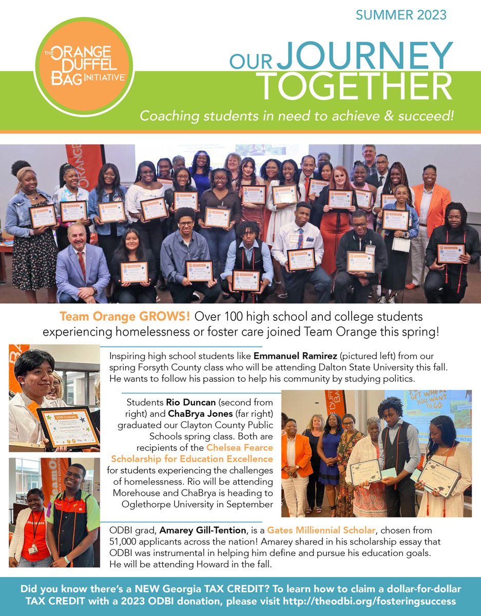 ODBInitiative's tweet photo. Please enjoy Orange Duffel Bag Initiative Summer Highlights by visiting https://t.co/KINMkTrFaI ! https://t.co/wUiOsJIY7i