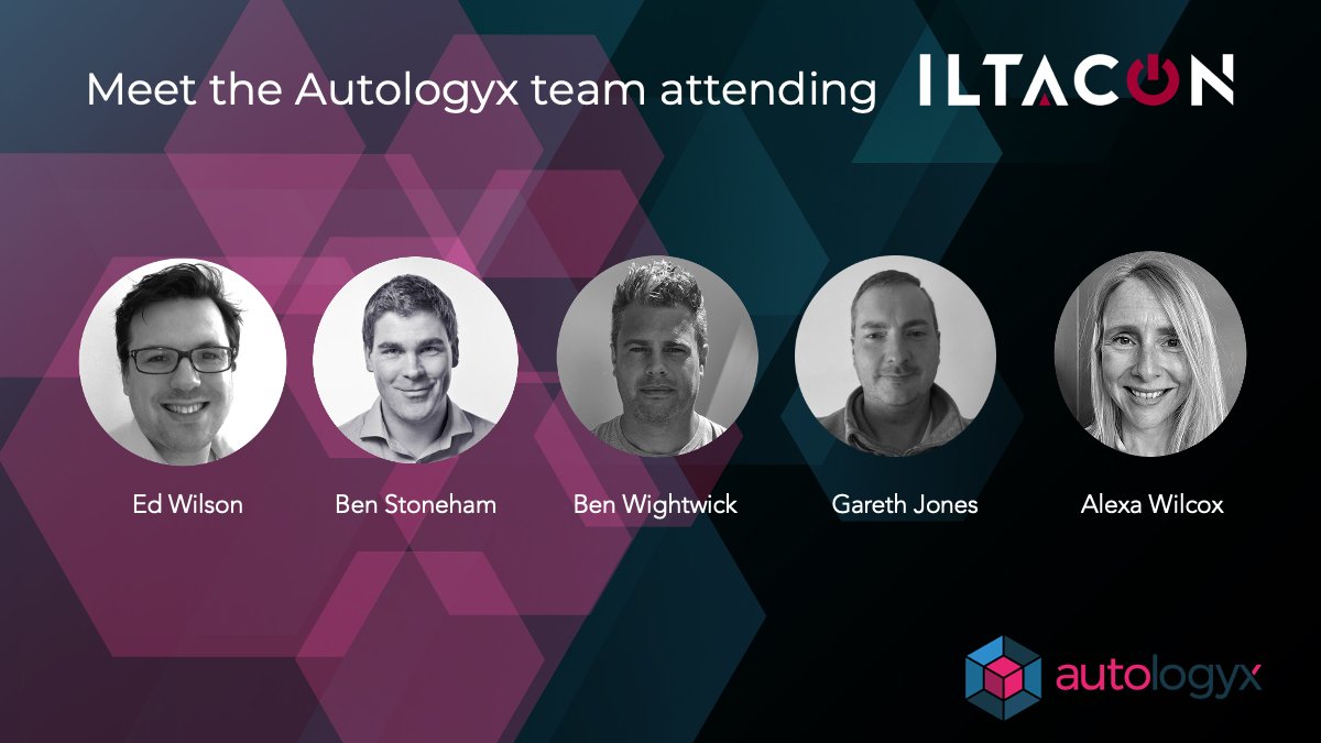 Heading to Orlando for #ILTACON23 ? Here's who'll you be meeting from Autologyx, find us at booth #201! #legaltech