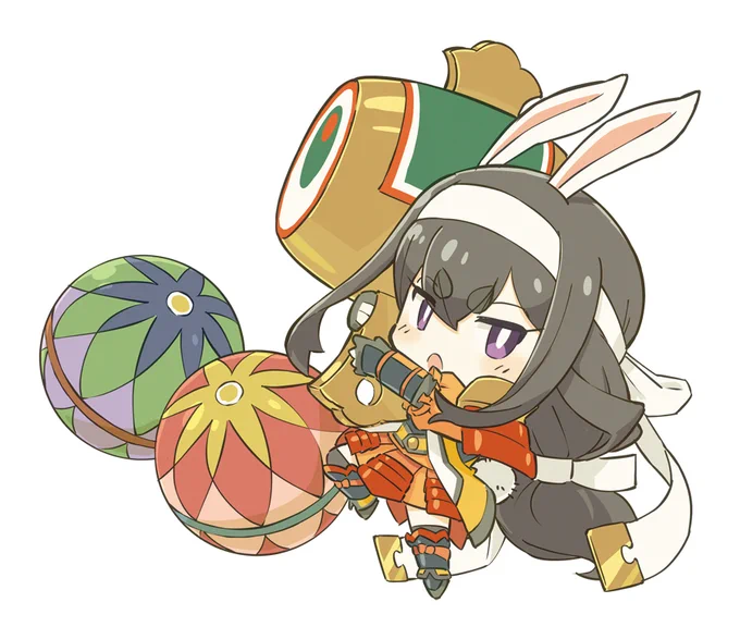 本日は"ばにー"…つまりは兎の日なのじゃな  …何を期待しておる?(ㅎ‸ㅎ,,)  #バニーの日