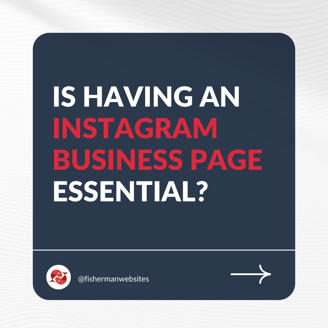 FishermanWeb's tweet photo. How useful is an Instagram Business Page? It's crucial! It's where people go to find out more about you on social media. However, it's not the ONLY thing you should have.  Learn more about its PROS and CONS.
#smallbusinesstips #salonwebsite #instagrambusinesspage https://t.co/kWU4tfzMfJ