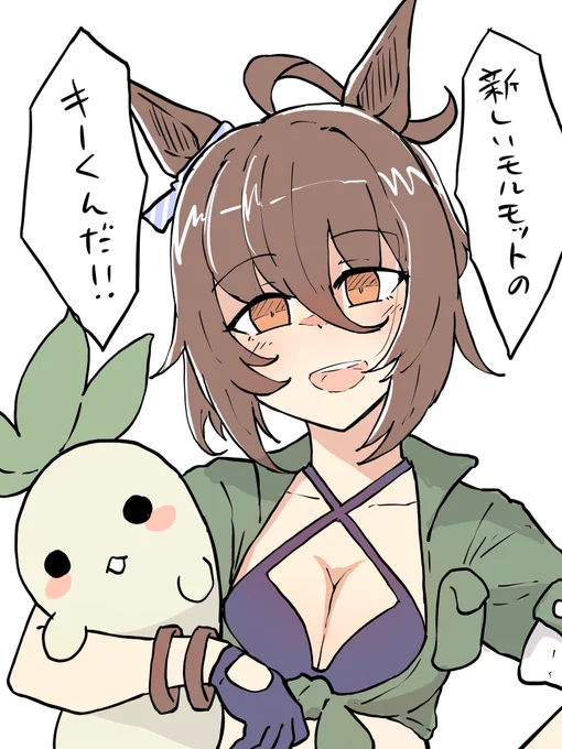 #ウマ娘 キーくんにモヤっとしてしまう全てのモルモットくんたちへ