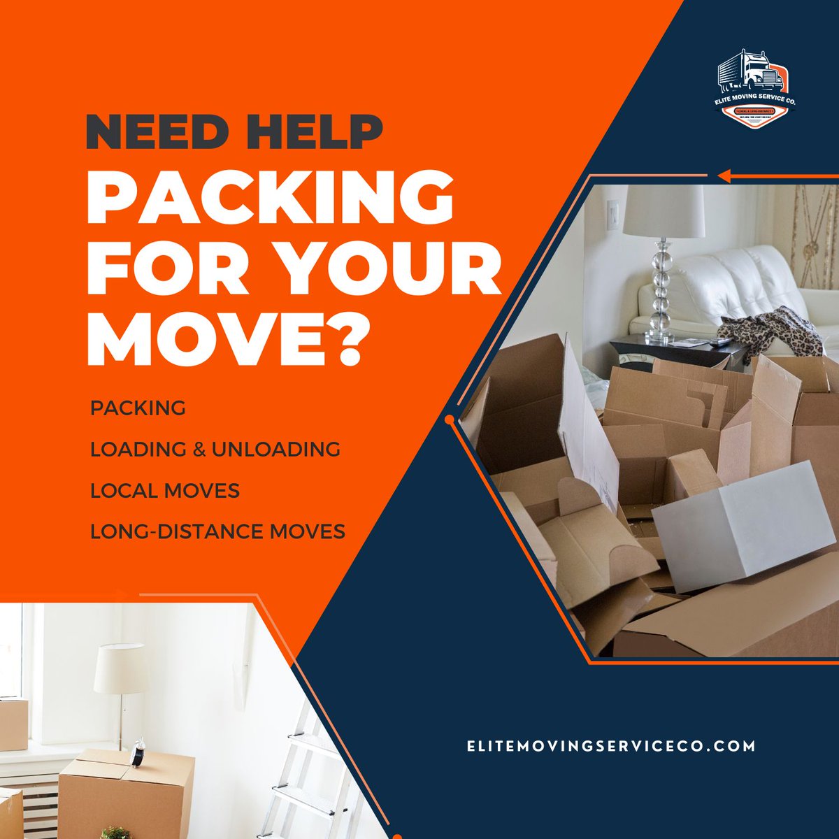 EliteMovingServ's tweet photo. Need help packing your belongings? We offer packing services to ensure your items are safe and secure during the move. Get a free quote at https://t.co/Up3AAbJczx #PackingServices #MovingHelp https://t.co/Gcboabaa9X