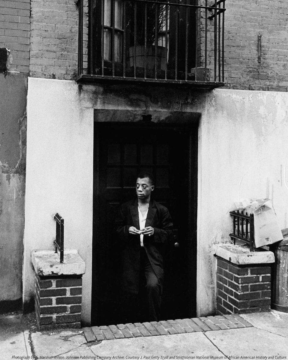 #OnThisDay in 1924, James Baldwin was born in Harlem, NY. He'd later become one of America's greatest literary voices. Baldwin's work interrogated themes of racial and sexual oppression in America and is regarded as one of the foremost intellectual thinkers of the 20th century.