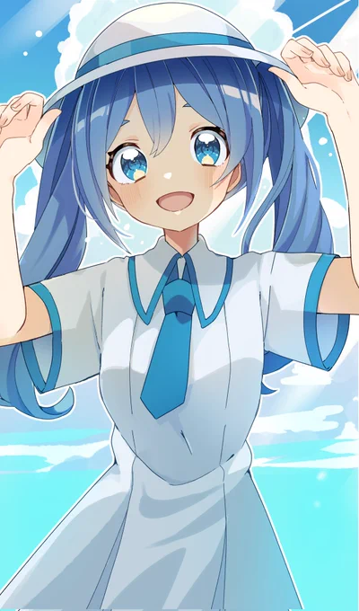 サマーメモリーちゃん #初音ミク