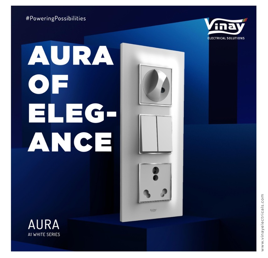VES_India's tweet image. Classic &amp;amp; Poetic, Aura white series can be majestic &amp;amp; delicate at the same time. Striking the perfect balance, the tiny details add a raw timeless look that accentuates your spaces.

#Switches #switchandsocket #Aura #homedecor #Modular #VinayElectricalSolutions