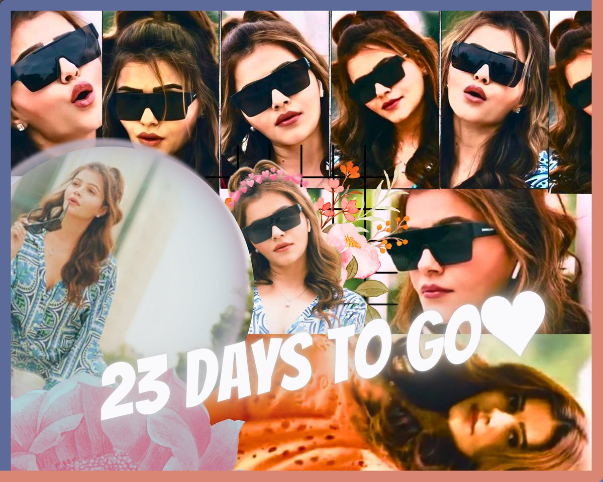 23 Days To Go♥️
With each passing day, the excitement grows, your birthday is coming, and it’s time for the world to know!
@RubiDilaik 
.
#RubinaDilaik #RubiHolics #ChalBhajjChaliye #Ardh2