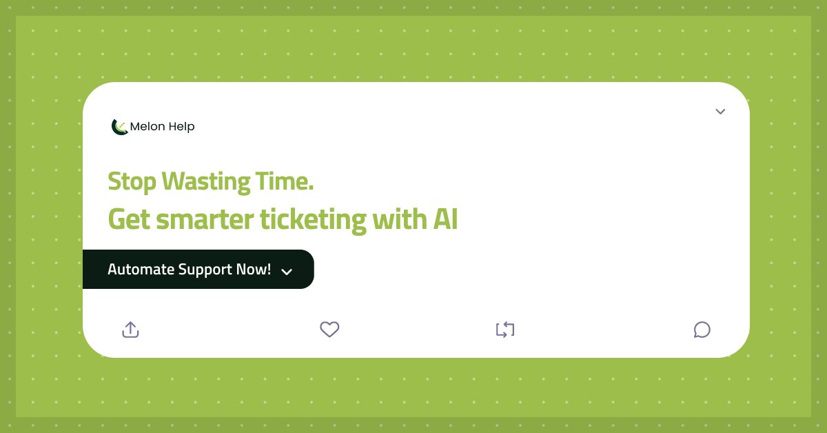 melonhelpapp's tweet photo. Take your support to the next level with #Melonhelp!🍈🤝 The solution for a more efficient and satisfying customer service. 🚀Integrate Slack and other channels, managing tickets quickly and collaboratively. Simplify, solve and succeed! Technical Support #CustomerService https://t.co/K99YujgpKV
