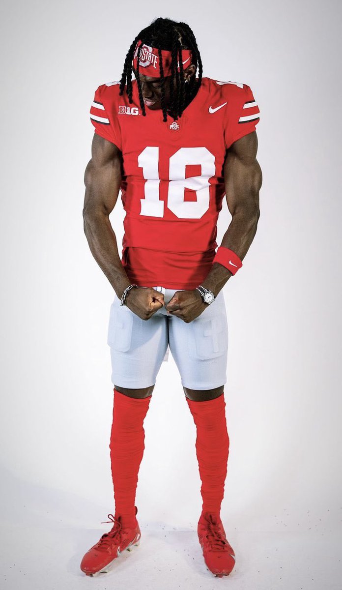 PFF_College's tweet image. Will Marvin Harrison Jr win the Biletnikoff this season?