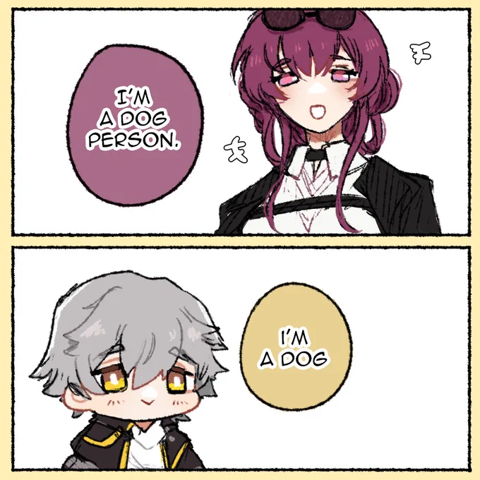 Dog or cat person? Honkai Star Rail version~~  #Kafka #Blade #honkaistarail #honkaistarrailfanart #HoYocreators