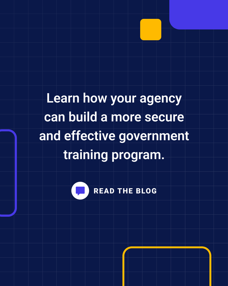 Recently, we convened a panel of experts to discuss the top challenges and key L&D trends for government agencies. See what they had to say --> bit.ly/3QoJMRU #LearningAndDevelopment #VirtualTraining #RemoteWork #HybridLearning