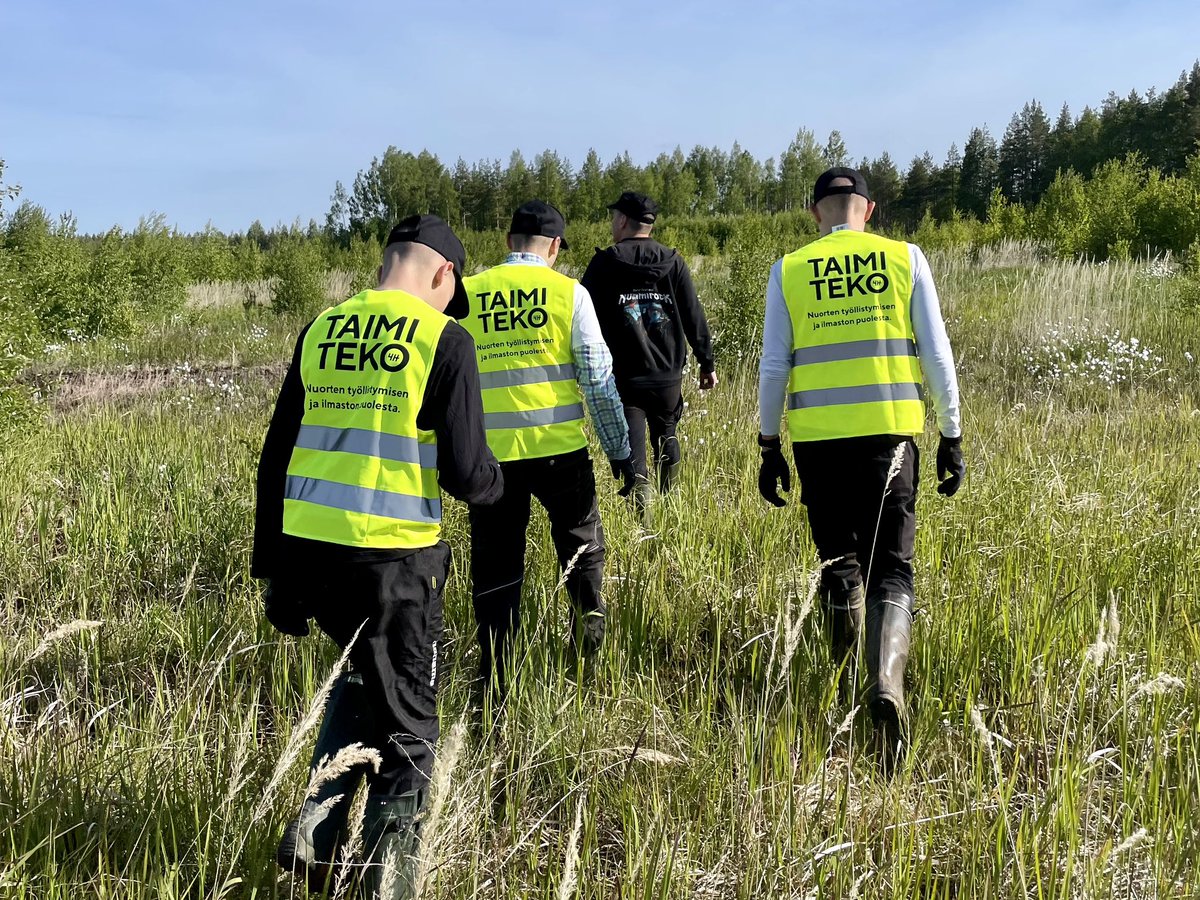 modulight's tweet photo. Today is Earth Overshoot Day, serving as a reminder of our planet’s finite resources. At Modulight, we are dedicated to preserving the ecosystem through our Sustainability Program, with a target to become carbon neutral by 2025. #earthovershootday #reforestfinland #taimiteko https://t.co/DCcD8wCxFV