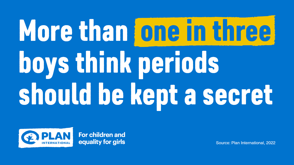 This is why boys need to learn about periods! 🩸

We must challenge the stigma and shame associated with #periods and ensure boys are educated about menstrual health. 

Together we can empower boys with knowledge, and create a world where menstruation is embraced, not hidden 💙
