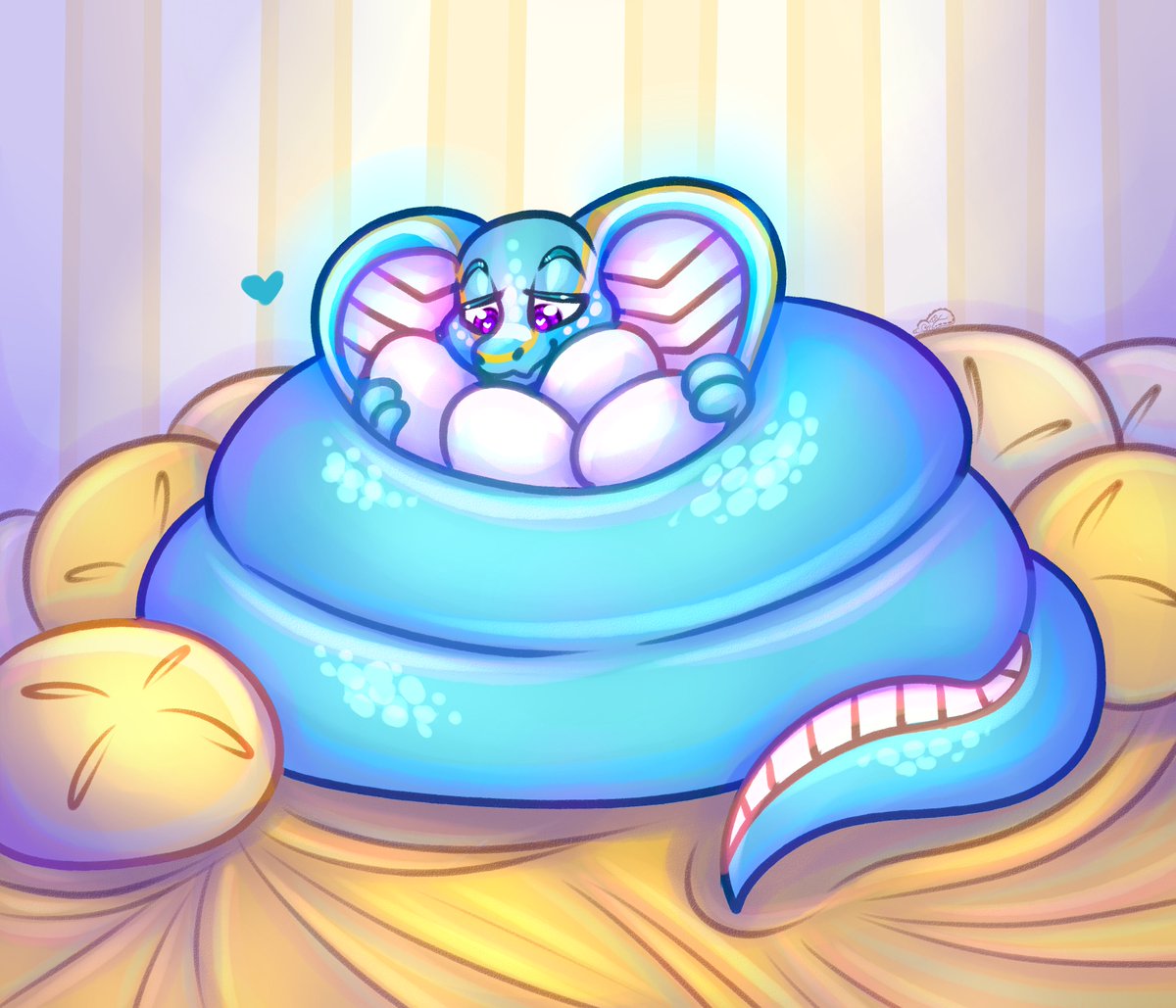 Tainderstorm's tweet photo. Ready egg protection commission)
Now she will protect her babies)
And will love them!
For Keno_the_xivali with Fa)
💙💙💙💚💚💚💛💛💛 https://t.co/09Q92l9C3J