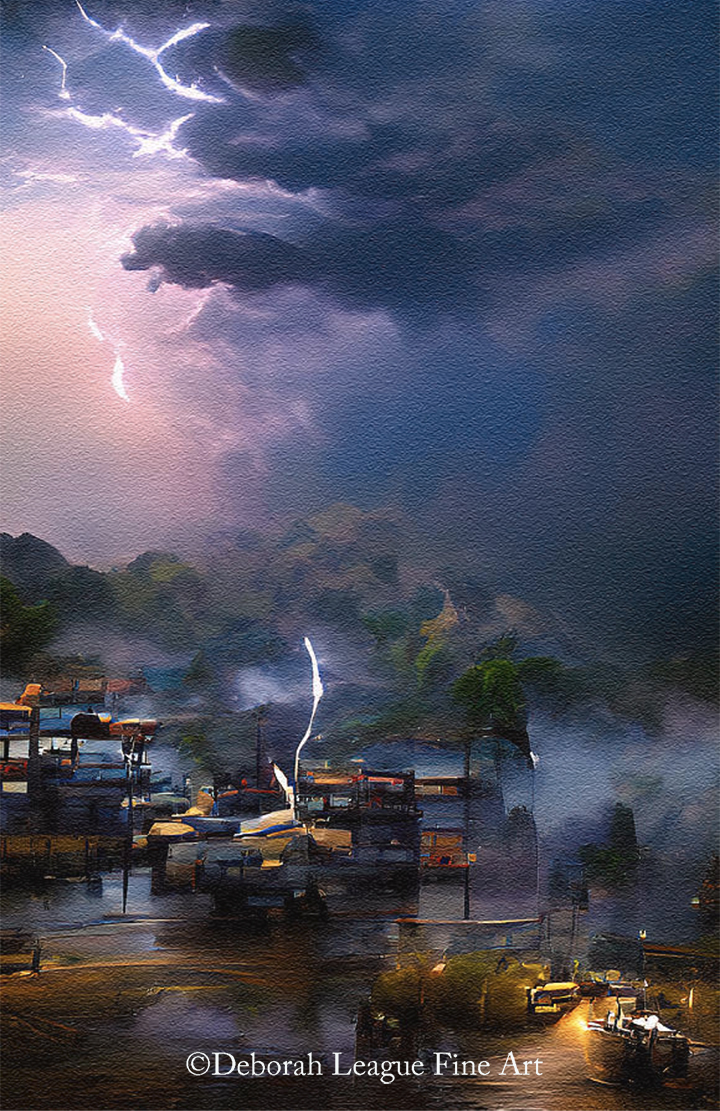 DeborahLeagueFA's tweet photo. Lightening strike in the harbor #wallart #homedecor #interiordesigners #nature #storm #digitalart #artcollector #buyintoart #artbooster #ayearforart #artistcommunity #seascape #boats #waterscene #nightscene #harborscene #dramaticart #ominousclouds
ART -  https://t.co/Z5SPBZQls2 https://t.co/pSaSEcNLJ8