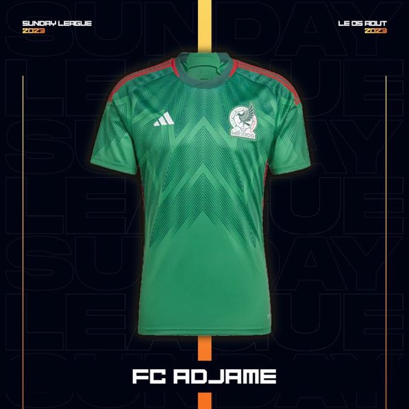 AdjameFcSL225's tweet photo. 🫵🏾Maillot d’équipe qui va remporter la @SundayLeagueCIV quand tu vois tu connais https://t.co/qs5rG5bke5