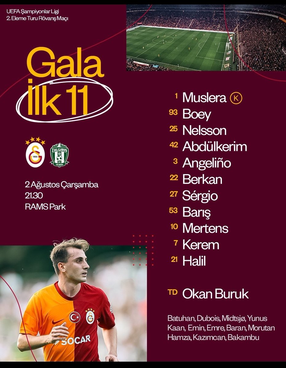 VioletteAbbey's tweet photo. ⚽️Galatasaray - Zalgiris ŞAMPİYONLAR LİGİ Maçı  Canlı Yayın HD İzle

📌Maç Linki; https://t.co/OGUu5721jF 👈

#maclinki #maçlinki #maclink #canlimacizle #canlımaçizle #selcuksports #selcuksportshd #Zalgiris #taraftarium24 #taraftarium #beinsports #Galatasaray #UECL #GSvZLG https://t.co/lsRTSqhQoR